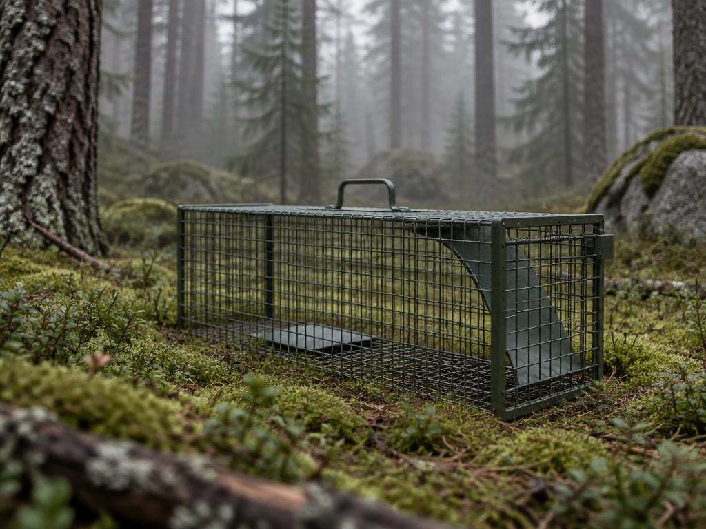 Lotinfälla i svensk skogsmiljö